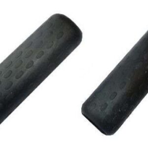 Vredestein | Handvaten imitatie dik model zwart 2 stuks