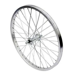 Voorwiel 20 X 1.75 velgrem aluminium 36g zilver