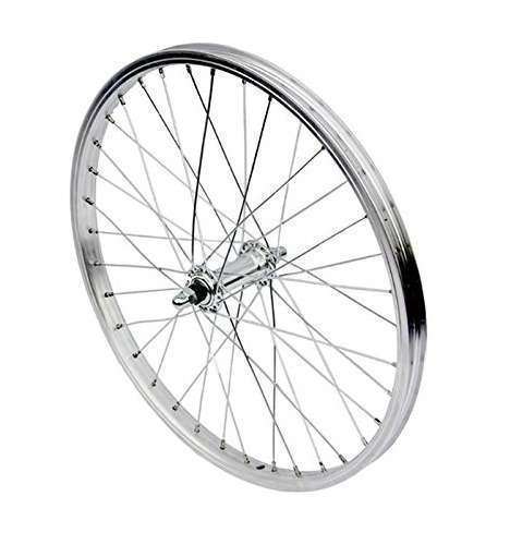 Voorwiel 20 X 1.75 velgrem aluminium 36g zilver
