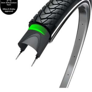 WOLFF | Traveller Buitenband 28 x1 5/8 x 1 3/8 (37-622) Antilek Zwart