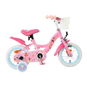 Disney | Meisjes Kinderfiets Princess, 12 inch, Roze