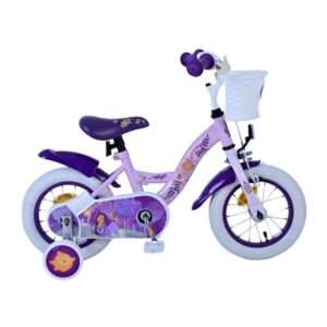 Disney | Meisjes Kinderfiets Wish, 12 inch, Paars