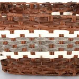 Volare Gevlochten Rieten Fietsmand - Groot