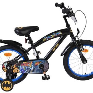 Warner Bros | Jongens Kinderfiets Batman, 16 inch, Zwart