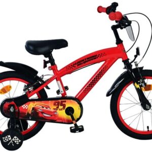 Disney | Jongens Kinderfiets Cars, 16 inch, Rood, Twee handremmen