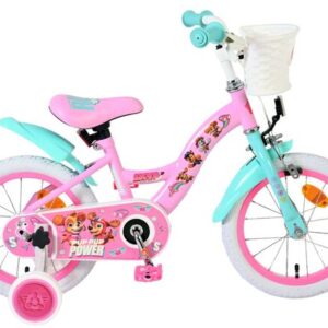 Nickelodeon | Meisjes Kinderfiets Paw Patrol, 14 inch, Roze