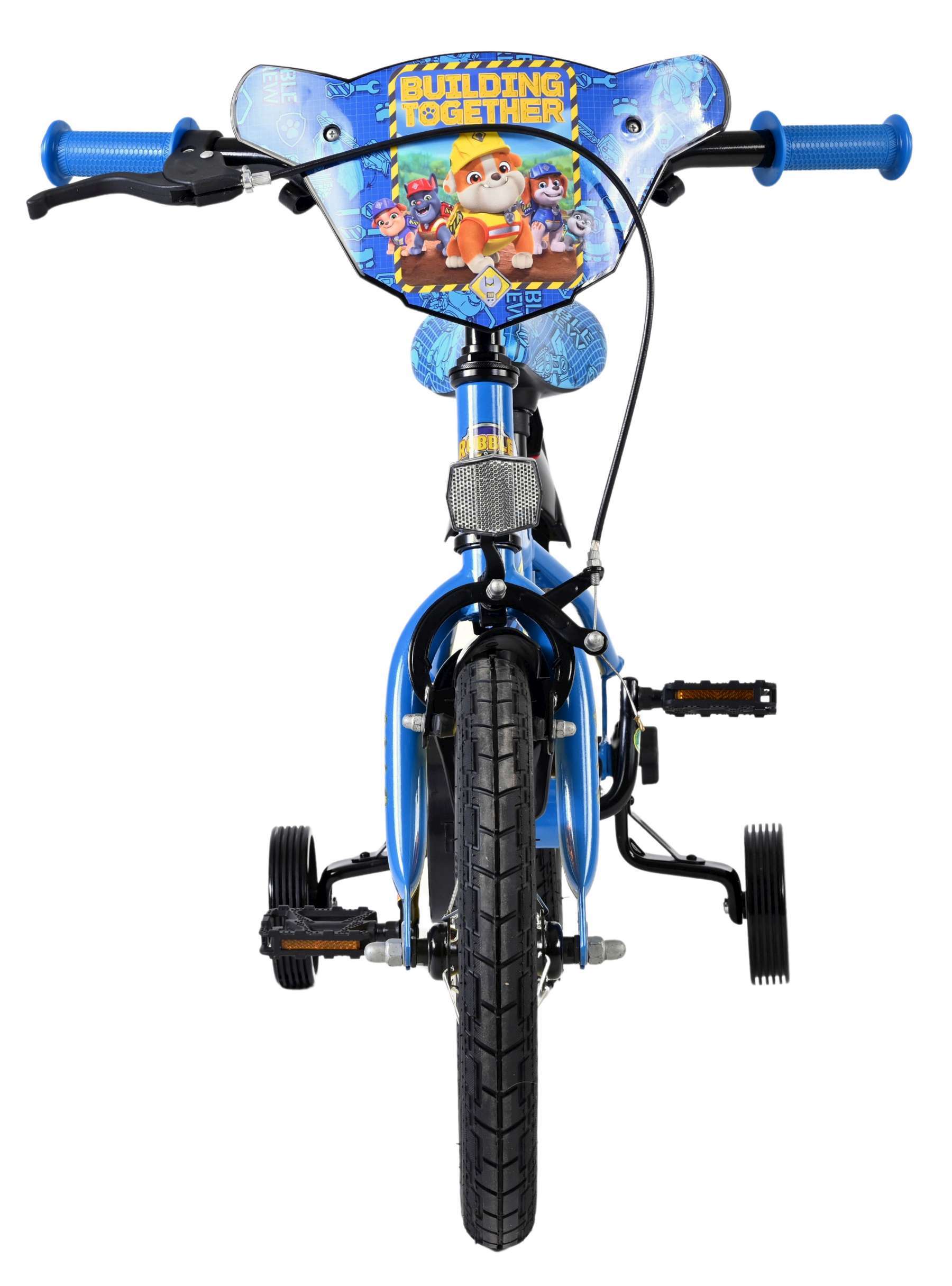 Nickelodeon | Jongens Kinderfiets Rubble & Crew (Paw Patrol), 14 inch, Blauw - Afbeelding 6