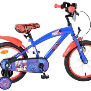 WildBrain | Jongens Kinderfiets Sonic, 16 inch, Blauw