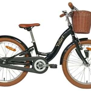 Volare | Meisjes Kinderfiets Ashley, 20 inch, Zwart