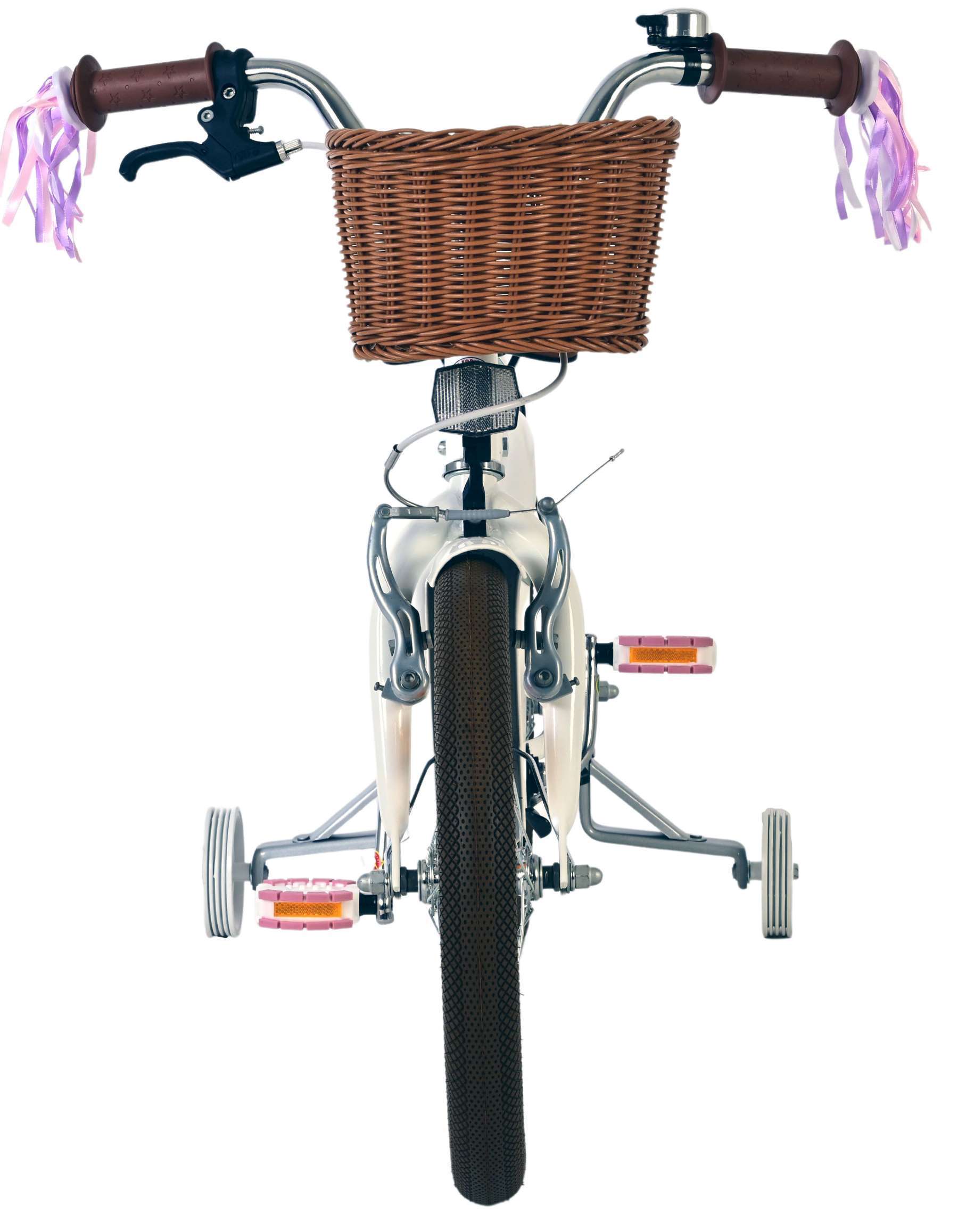 Volare | Meisjes Kinderfiets Blossom, 16 inch, Wit - Afbeelding 6