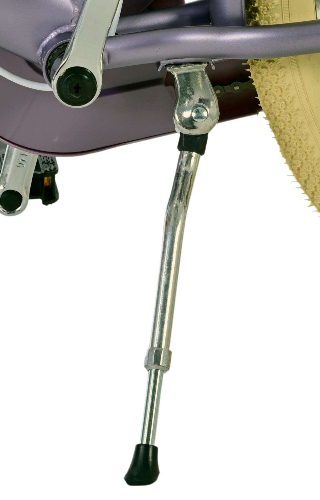 Volare | Meisjes Kinderfiets Blossom, 24 inch, Paars, Twee handremmen - Afbeelding 9