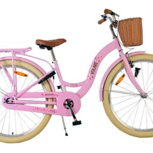 Volare | Meisjes Kinderfiets Blossom, 26 inch, Roze
