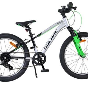 Volare Boost Kinderfiets - 20 inch - 7 Speed - Zilver/Groen