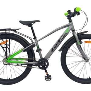Volare | Jongens Kinderfiets Explorer, 20 inch, Donkergrijs, Shimano Nexus 3