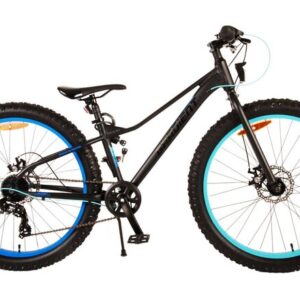 Volare | Jongens Kinderfiets Gradient, 26 inch, Zwart Blauw, 7 speed, Prime Collection