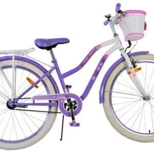 Volare | Meisjes Kinderfiets Lovely, 26 inch, Paars