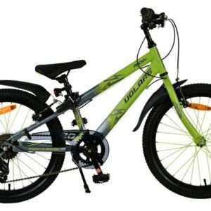 Volare Rocky Kinderfiets - 20 inch - 7 speed - Groen/Grijs