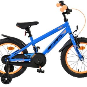 Volare | Jongens Kinderfiets Rocky, 16 inch, Blauw