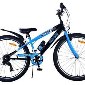 Volare | Jongens Kinderfiets Sportivo, 26 inch, Blauw, 7 versnellingen