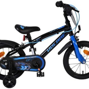 Volare | Jongens Kinderfiets Super GT, 14 inch, Blauw, Twee handremmen