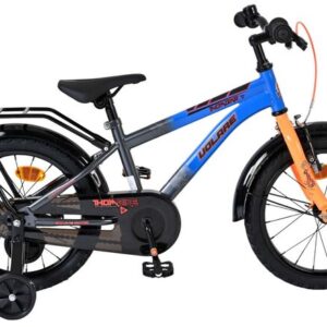 Volare | Jongens Kinderfiets Thombike, 16 inch, Blauw/Oranje