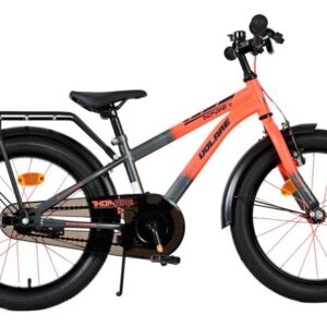 Volare | Jongens Kinderfiets Thombike, 18 inch, Oranje Grijs