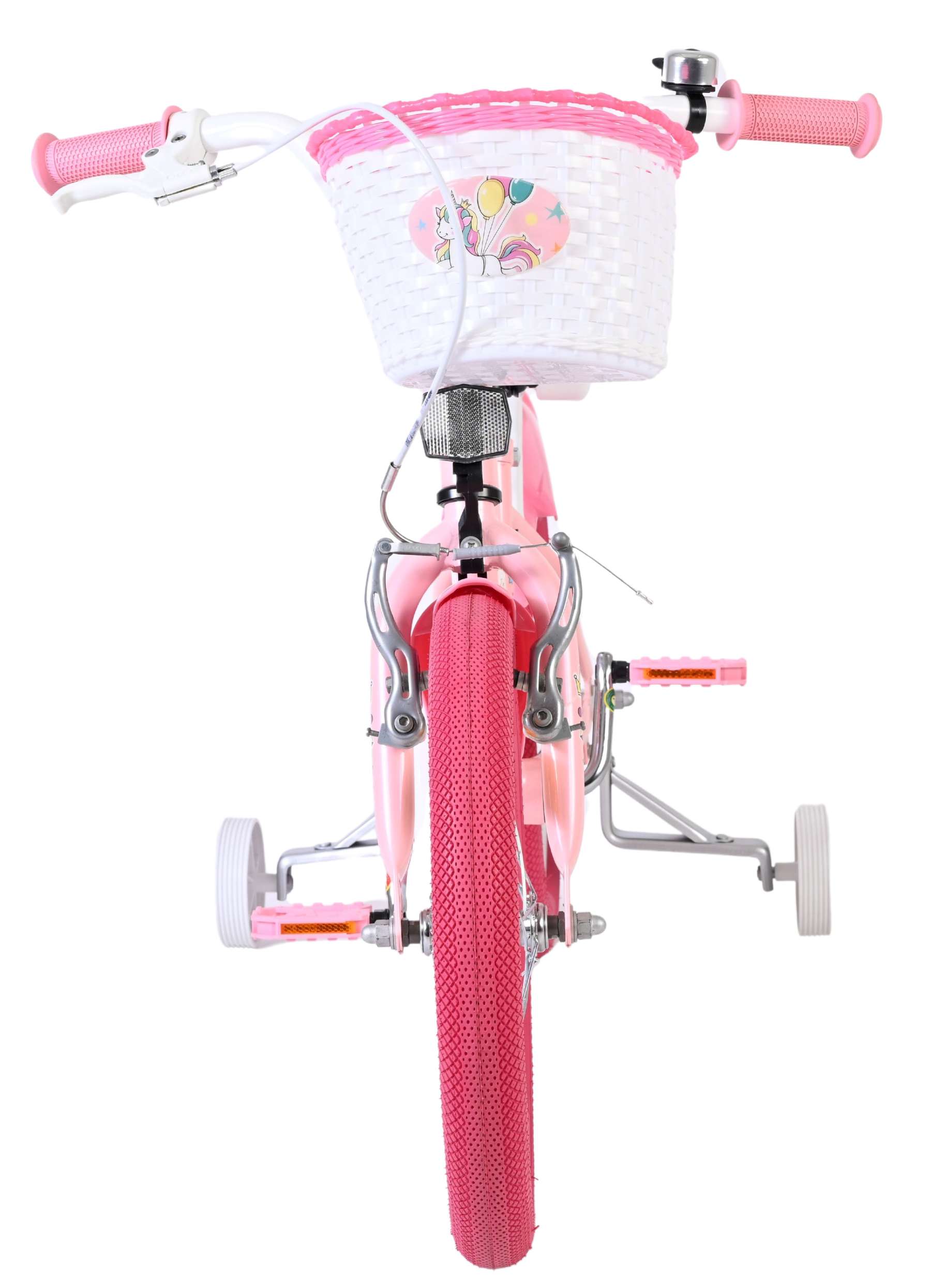 Volare | Meisjes Kinderfiets Unicorn, 16 inch, Roze - Afbeelding 6
