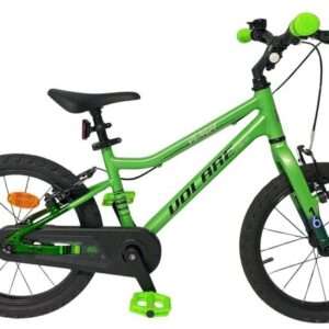 Volare | Jongens Kinderfiets Venom, 16 inch, Groen, Twee Handremmen