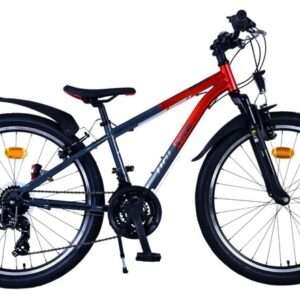 Volare XC Race Kinderfiets - 24 inch - 21 speed - Rood/Grijs