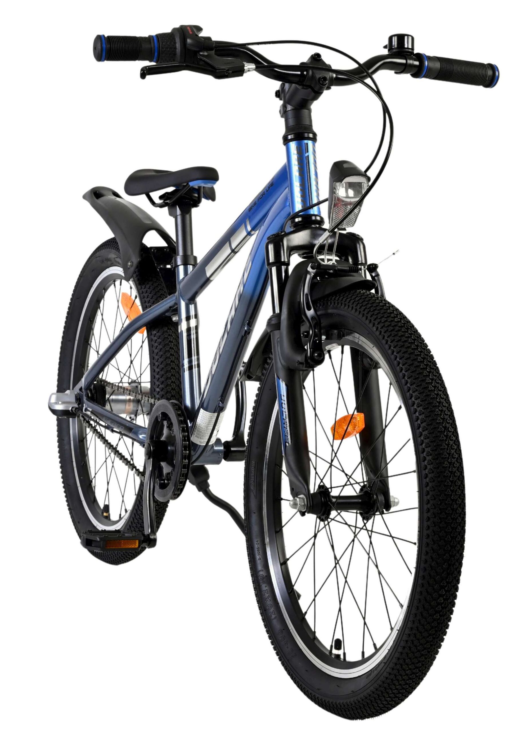 Volare XC Race Kinderfiets - 20 inch - Nexus 3 - Blauw/Grijs - Afbeelding 6